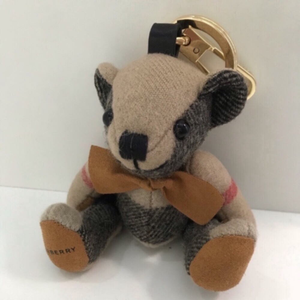 Burberry keychain charm